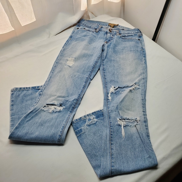 Abercrombie & Fitch Denim - Abercrombie Distressed Jeans, Size 0 Long, 0L